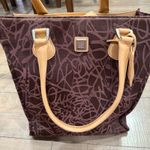 Diane Von Furstenberg  DVF Tote‎ Bag Abstract Print Satchel Designer Purse Travel Photo 2