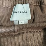 Pink Rose  Brown Knit Pants Photo 2