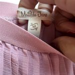 Matilda Jane  Heart to Heart Curtain Call Pleated Wide Leg Pants Pink Medium Photo 3