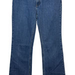 Tommy Hilfiger  Womens Denim Jeans Blue Frayed Hem‎ Bootcut Y2K Style Refashioned Photo 0