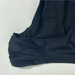 Athleta  Shirred Black Swim Bottom Size L Photo 4