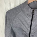 Under Control Seamless Slimming Mock Neck Zip Front Jacket Women's Plus Size 2X Gray Photo 4
