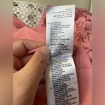 Sandro NWOT  two-tone lace dress with high neck Photo 15