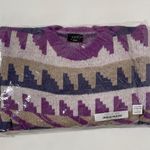 VICI NEW Snowdrift Knit Sweater in Purple Combo Size Medium Photo 8