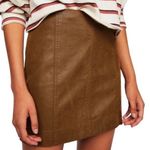 Free People  Gorgeous Vegan Coco Mini Skirt Sz 0 Photo 0