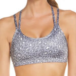 Beyond Yoga Lux Atlas Leopard Print Sports Bra In Gray Leopard Small Photo 0