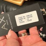 AX Paris  BLACK FLORAL ROSES LONG SLEEVE DRESS Photo 3