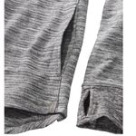 LL Bean Gray Marled Cozy Mixed Knit Pullover Funnelneck Pocket Sweatshirt MEDIUM Photo 5