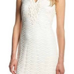 Lilly Pulitzer Women's Margate Shift Tank Dress Sleeveless Cream Size Small Photo 0