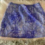 Venus METALLIC SILVER & BLUE SWIM COVER-UP Photo 7