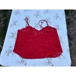 Vintage 90s Inner Most sheer babydoll Red lingerie top size large Valentines Photo 5