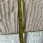 Cream corduroy jacket with button Photo 6