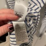 Splendid  blue and white all day hoodie coverup light sweater large Photo 5