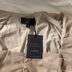 Revolve  Beige Mini Dress Michael Costello Photo 1