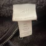 H&M Womens Long Sleeve Sherpa Pullover Quarter Zip Fuzzy Fleece Sweatshirt Large Photo 8