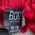 BDG  Urban Outfitters Womens Track Pants Red White Stripe Mid Rise Pockets XS Photo 2