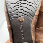 Josef Siebel Mary Jane Bronze Metallic Leather Block Heel European 39 US 8.5 Photo 9