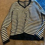 Mango  striped sweater top M Photo 2