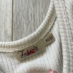 Faherty Henley Tank Top ribbed womens Beige (xsmall) contemporary casual summer Size XS Photo 1