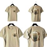 Crazy Shirts Coffee My Happiness Scale T Shirt Brown S Small Graphic Tee Solid Photo 1