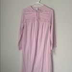💖 Vintage Kayser Pink Flannel Nightgown — Cozy Cottagecore Petite Sleepwear Size undefined Photo 1