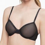 Calvin Klein Black Sheer Bralette 34D Photo 0