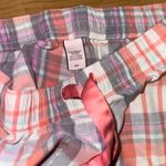 Victoria's Secret  Pajama‎ Set Plaid Sleepwear Button Up Top & Pants Small Photo 3