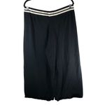 Cider  Womens Lounge Pants Pull On Wide Leg Knit Stripe Black White 2XL Photo 1