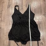 Cacique SWIM BY DRESS SWIMSUIT PLUS Size 20BLACK Mesh Crochet ONE PIECE Beach Photo 10
