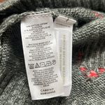 Lou & grey Gray Sweater Red Pink Winged Hearts Womens Small Photo 3