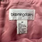 Bloomingdale's Mauve Tweed 2 Piece Skirt Set with Rhinestones sz 10P/8P Pink Photo 5