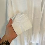 Chico's Chico’s Womens Size 3 / XL White Shall / Cover Up With Pockets Photo 3