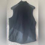 L.L. Bean Vest Womens Size S Black Fleece Sleeveless Full Zip Mock Neck Pockets Photo 5