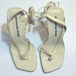 NWOT A’mmonde Atelier Aza 100 Wedge in Ivory, size 6.5 White Photo 1
