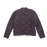 Chelsea and Violet Foulard Stamp Quilted Snap Front Jacket Cottagecore Womens XS Photo 4