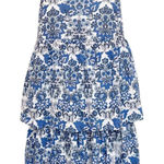 Anna Cate Amelia Midi Maxi Skirt in Bright Royal Sz. S Blue Photo 0