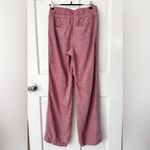 Athleta Cabo 100% Linen Wide Leg Pants Tawny Rose Pink Size 2 Photo 4