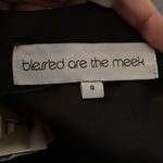 Blessed Are The Meek Dress Black Silver Sequin Sparkly Cocktail Size 0 NWT Photo 9
