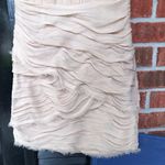 Madison Marcus  Nude Silk Mini Dress S Photo 9