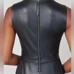 Spanx Black Leather-Like Sleeveless Sheath Dress Photo 10