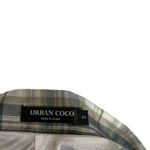 Urban Coco Women's Size Small Green Cream Plaid School Uniform Mini Skirt Photo 5