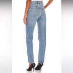 AGOLDE Women’s 90’s Pinch Waist Lineup Wash Distressed Straight Leg Jeans Sz 27 Photo 5