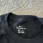 Nike Women’s  Black Cropped T-Shirt Photo 1