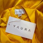 NWT Yaura Yellow Halter Satin Maxi Dress Women's Size UK 12 US L Size L Photo 8