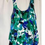 Azul Womens 22W Floral Print Swim Dress With Built Photo 1
