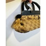 Gucci Fall 2002 Tom Ford Classic Brown Monogrammed GG Canvas Wood Handle Doctor Photo 3