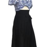 Lapis black knit MIDI skirt Women’s Sz medium Photo 1