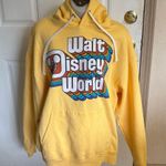 Disney Large Walt World Park Exclusive Yellow Rainbow Retro Hoodie Photo 0