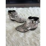 Qupid  Women's Snakeskin Ankle Booties Multicolor Size US‎ 7 NEW Photo 1