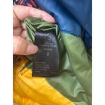 Farm Rio Cerrado Sky Reversible Puffer Jacket Black & White Rainbow Size S Photo 13